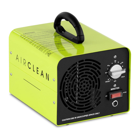 ulsonix AIRCLEAN 15000-H20 user manual