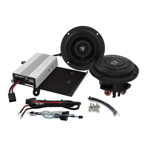 Hogtunes WILD BOAR AUDIO WBARG KIT 2R installation manual