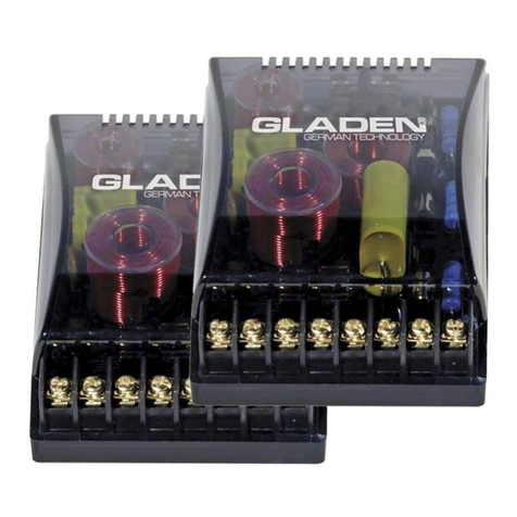 Gladen CR-SQ user manual