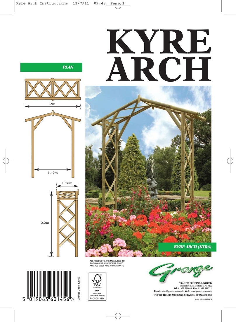 Grange Fencing KYRE ARCH manual Grange Fencing KYRE ARCH manual