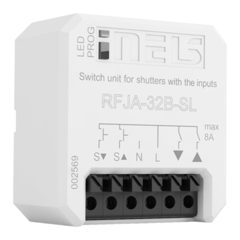 Elko iNels RFJA-32B-SL User manual