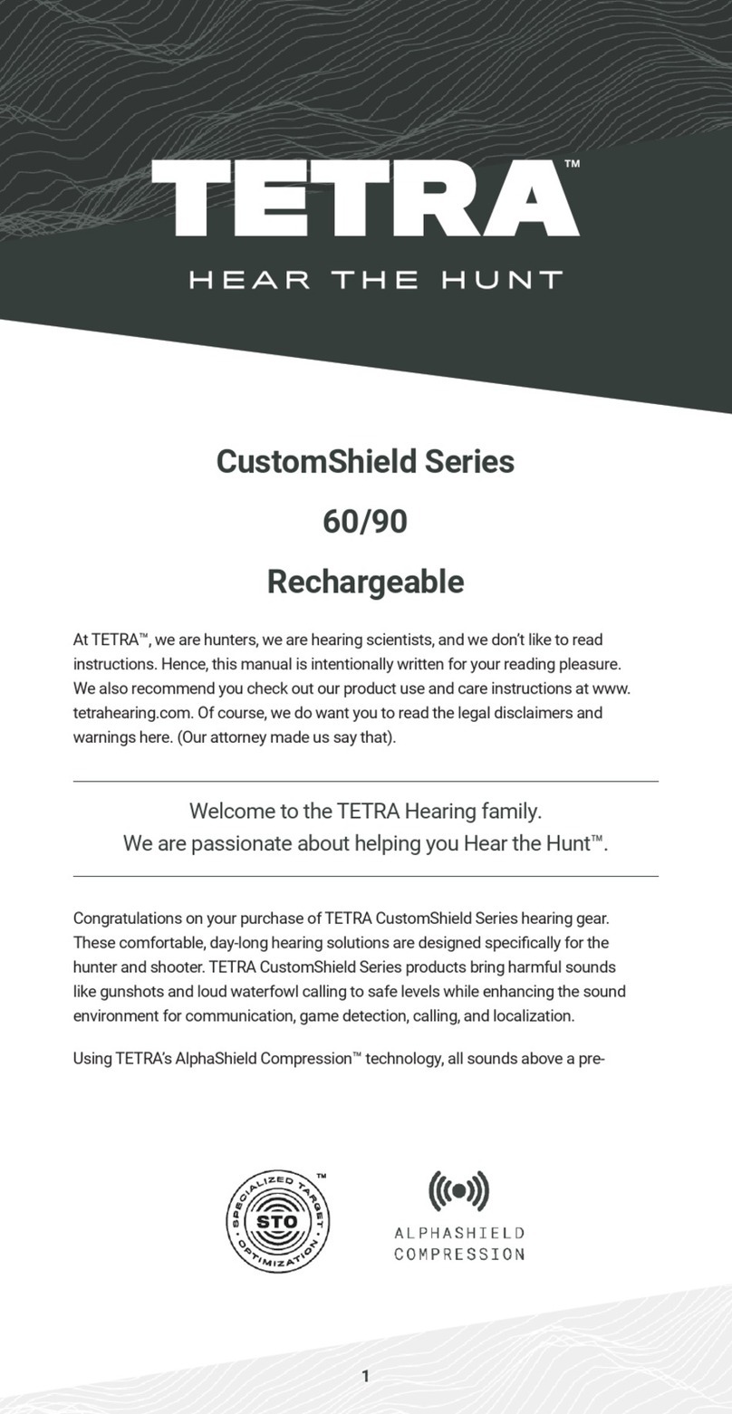 Tetra CustomShield Series quick start guide