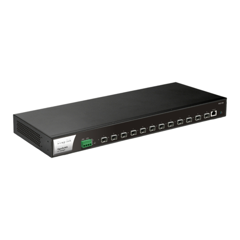 Draytek VigorSwitch FX2120 User manual