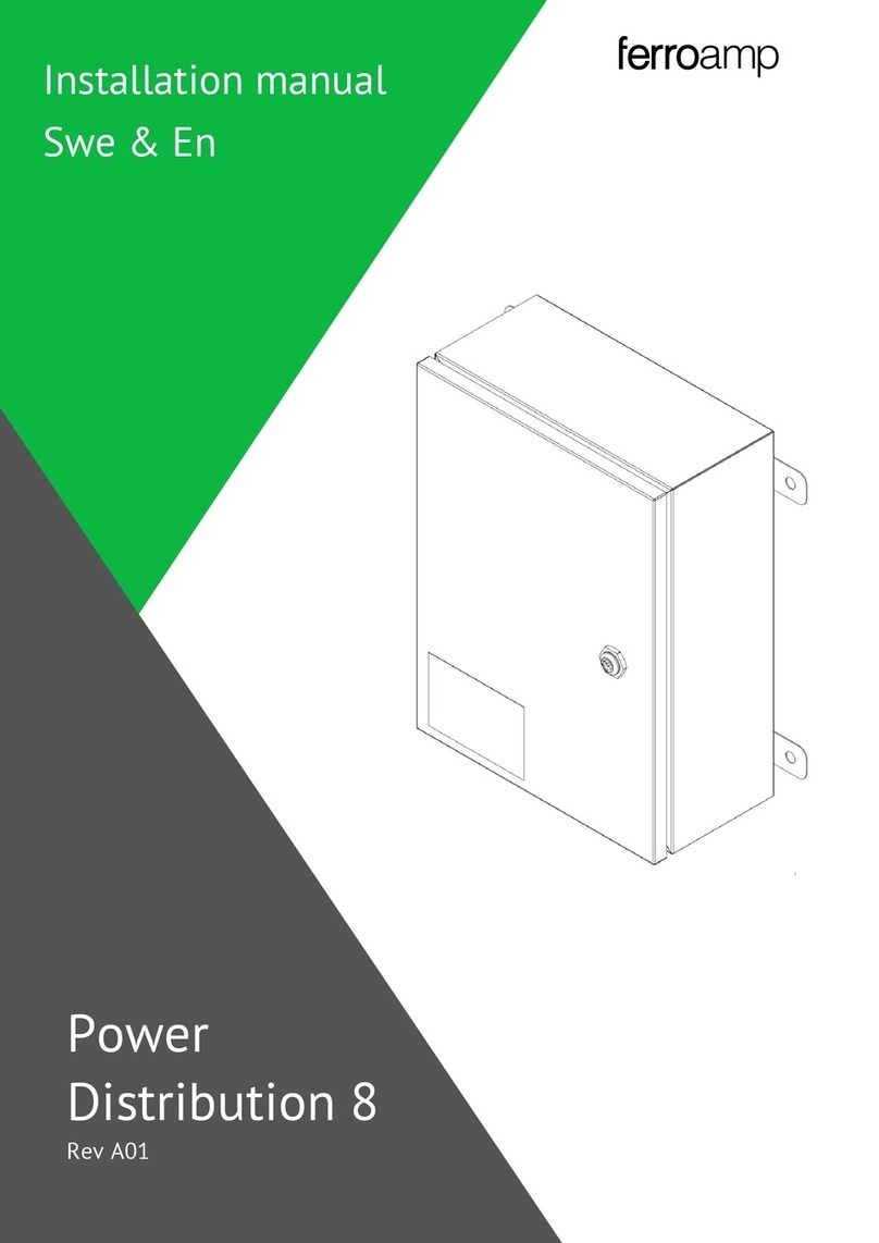ferroamp Power Distribution 8 installation manual