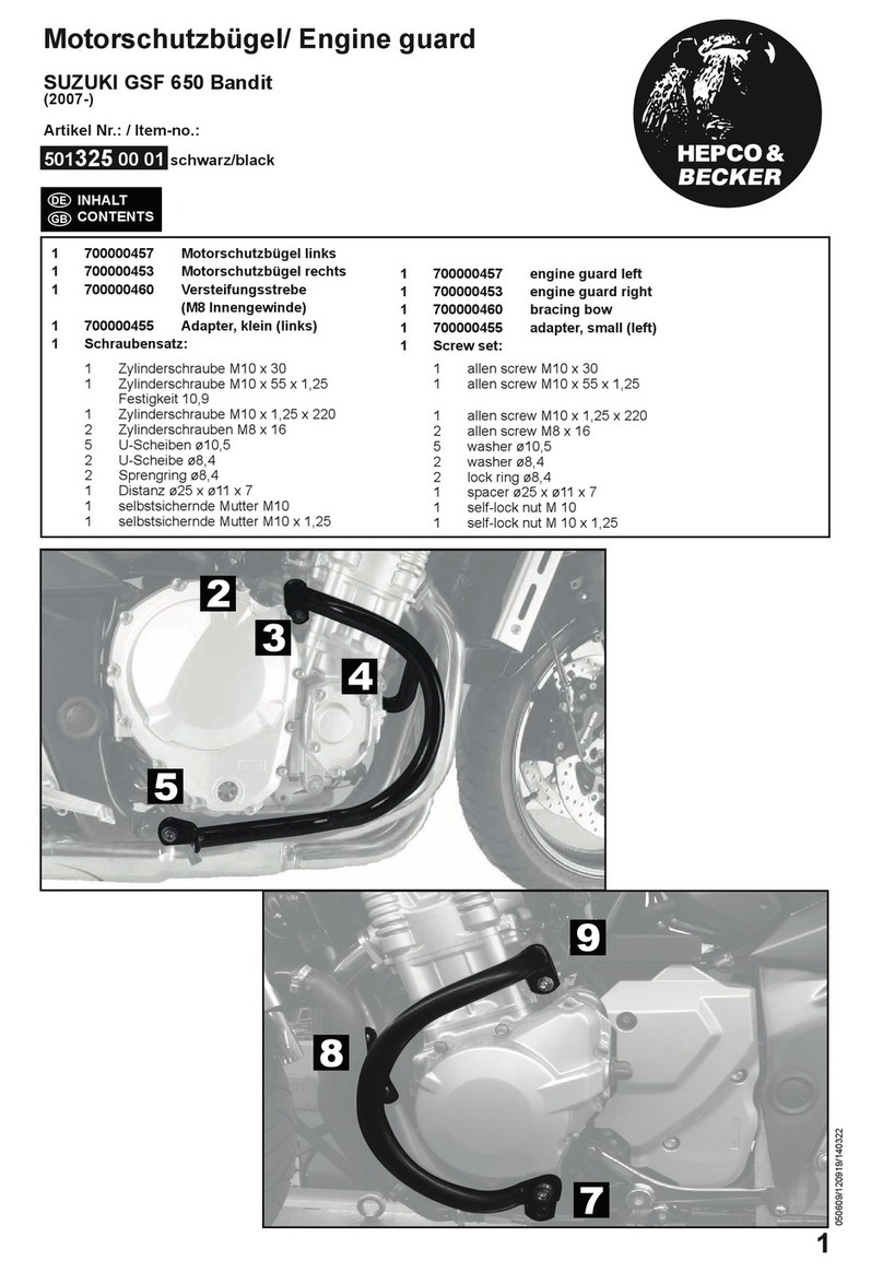 hepco & becker 501325 00 01 User manual hepco & becker 501325 00 01 User manual