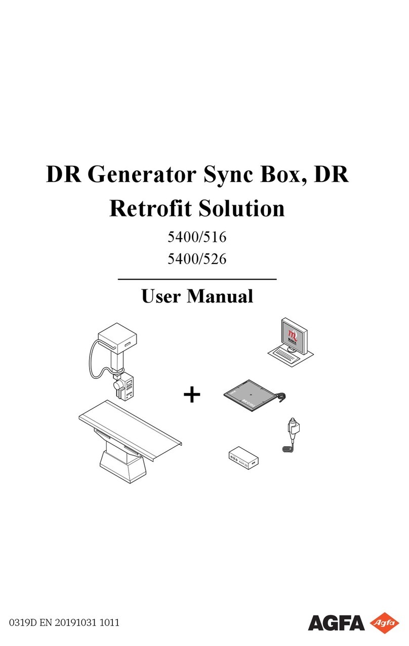 AGFA 5400/516 user manual