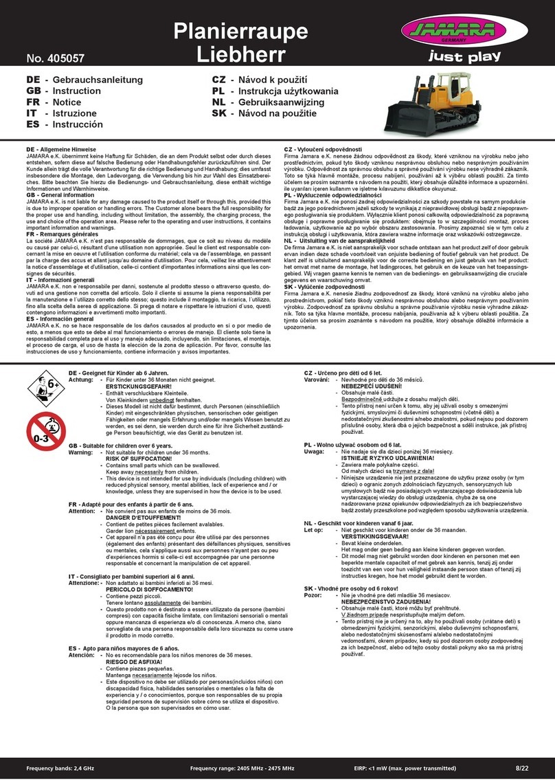 Jamara 405057 instruction manual