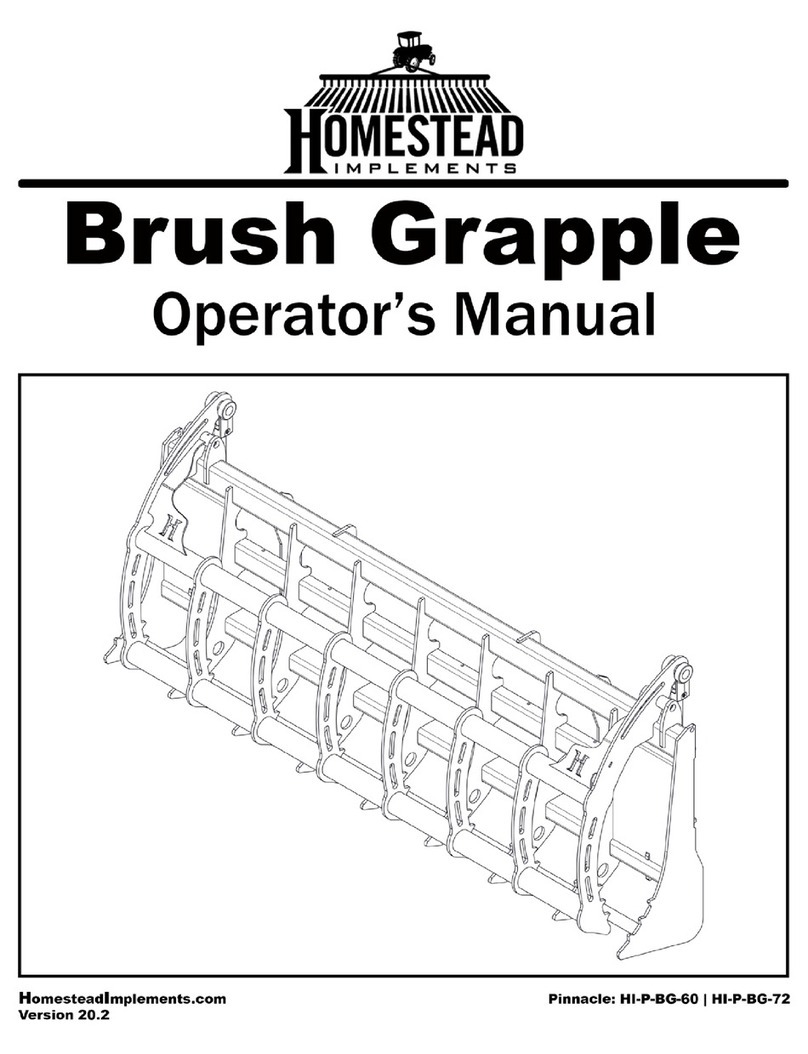 Homestead Brush Grapple Operator's manual
