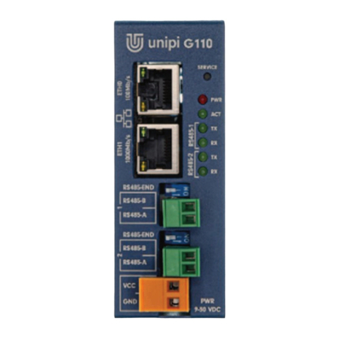 UniPi Technology Gate G100 quick start guide UniPi Technology Gate G100 quick start guide