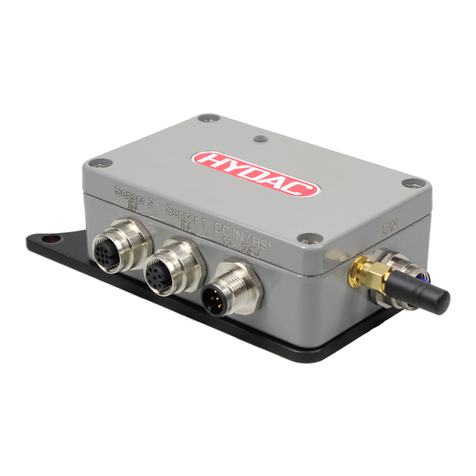 Hydac CSI-C-11 User manual Hydac CSI-C-11 User manual