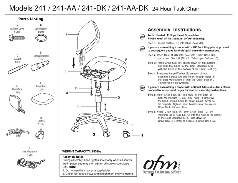 OFM 241 User manual