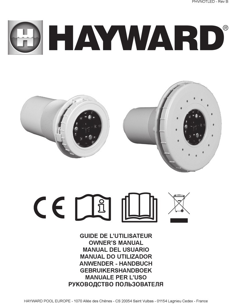 Hayward Colorlogic II owner's manual