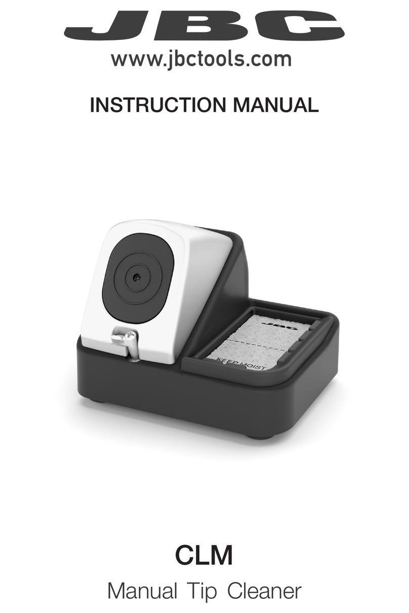 jbc CL8499 instruction manual