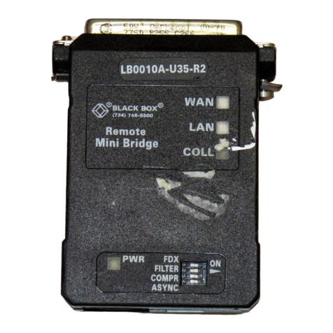 Black Box LB0010A-A24-R2 User manual