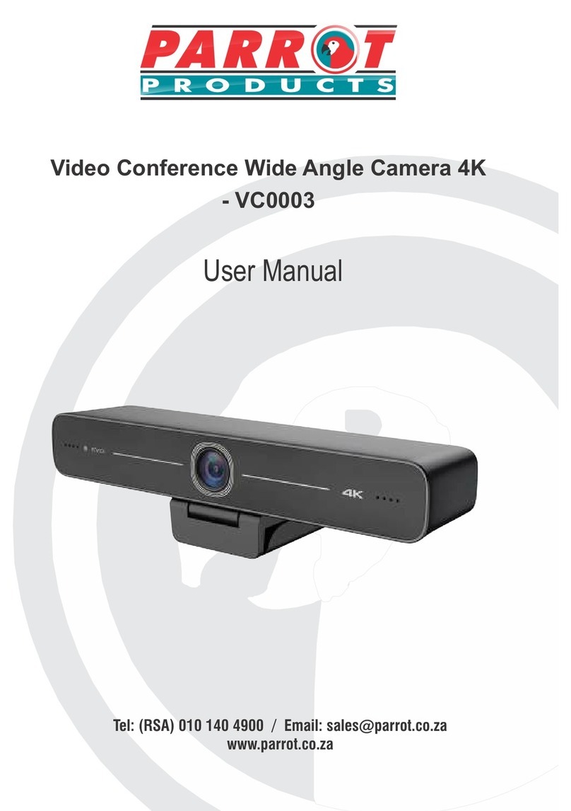 Parrot Products VC0003 user manual