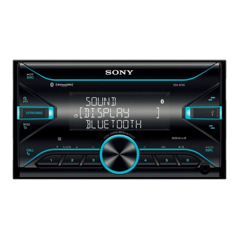 Sony DSX-B700 Service manual