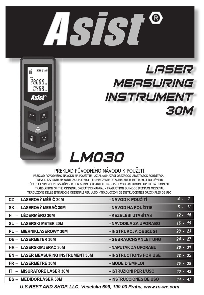Asist LM030 Instructions for use