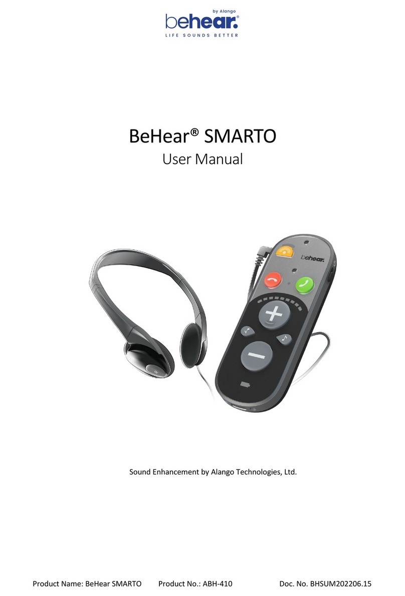 Alango Technologies behear SMARTO user manual