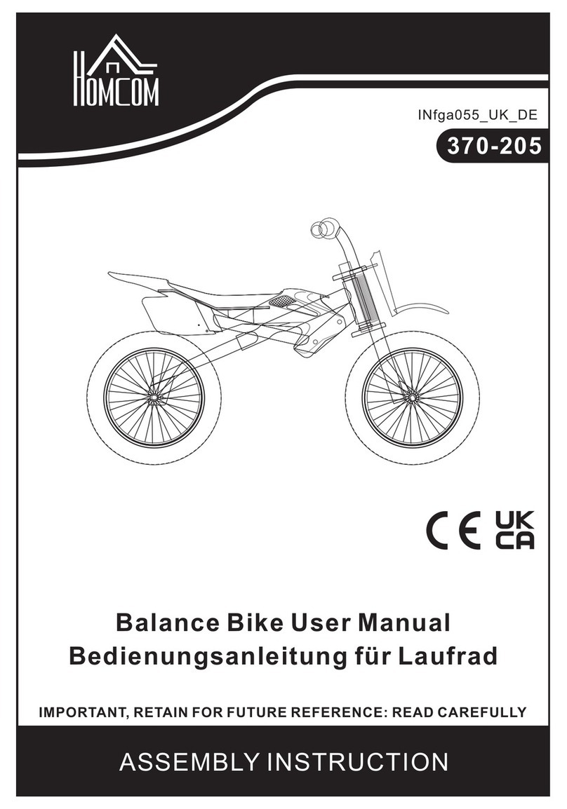 HOMCOM 370-205 Assembly instruction