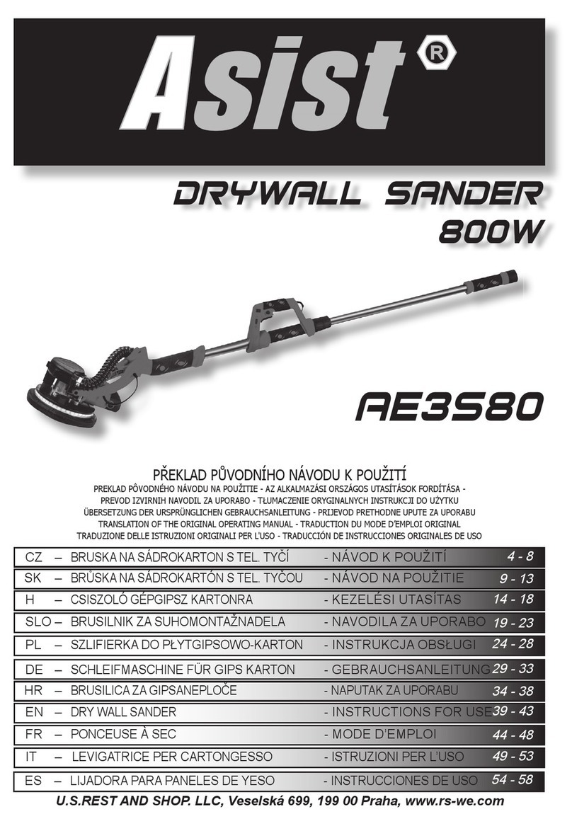 Asist AE3S80 User manual