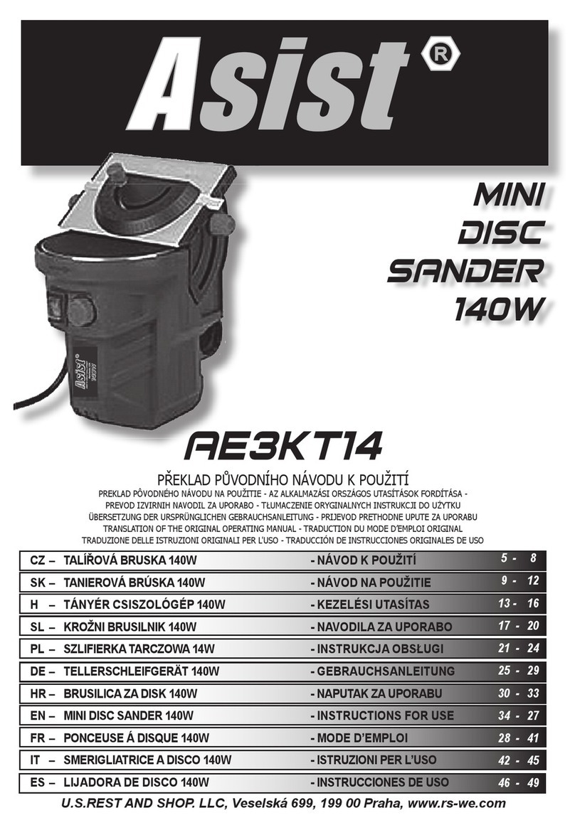 Asist AE3KT14 Instructions for use