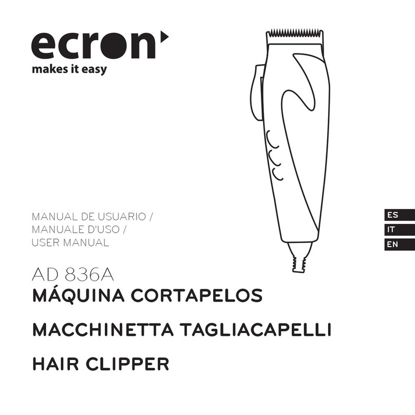 ECRON AD 836A user manual