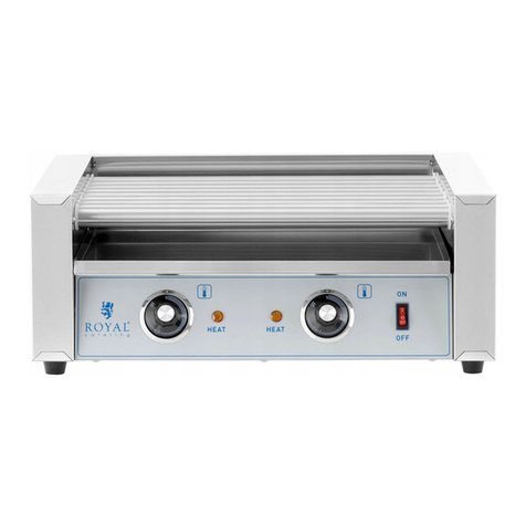 Royal Catering RC-HTR9WOC user manual