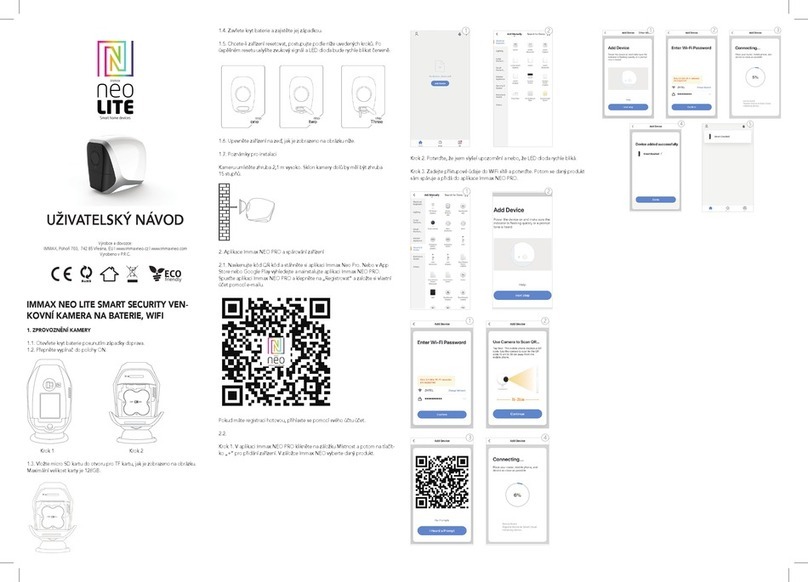IMMAX NEO LITE User manual