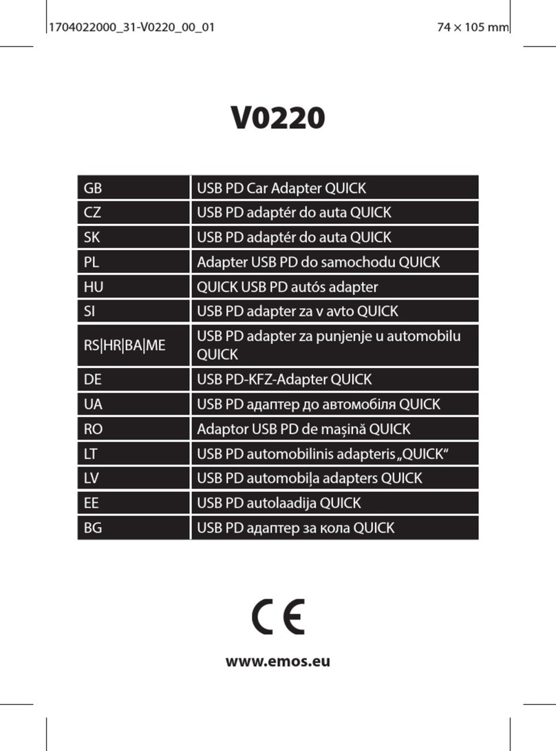Emos V0220 User manual