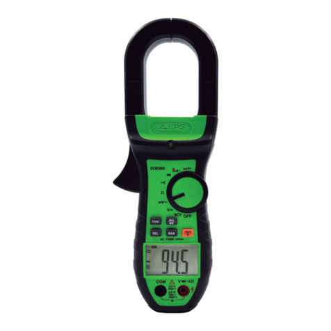 KPS DCM3000 User manual