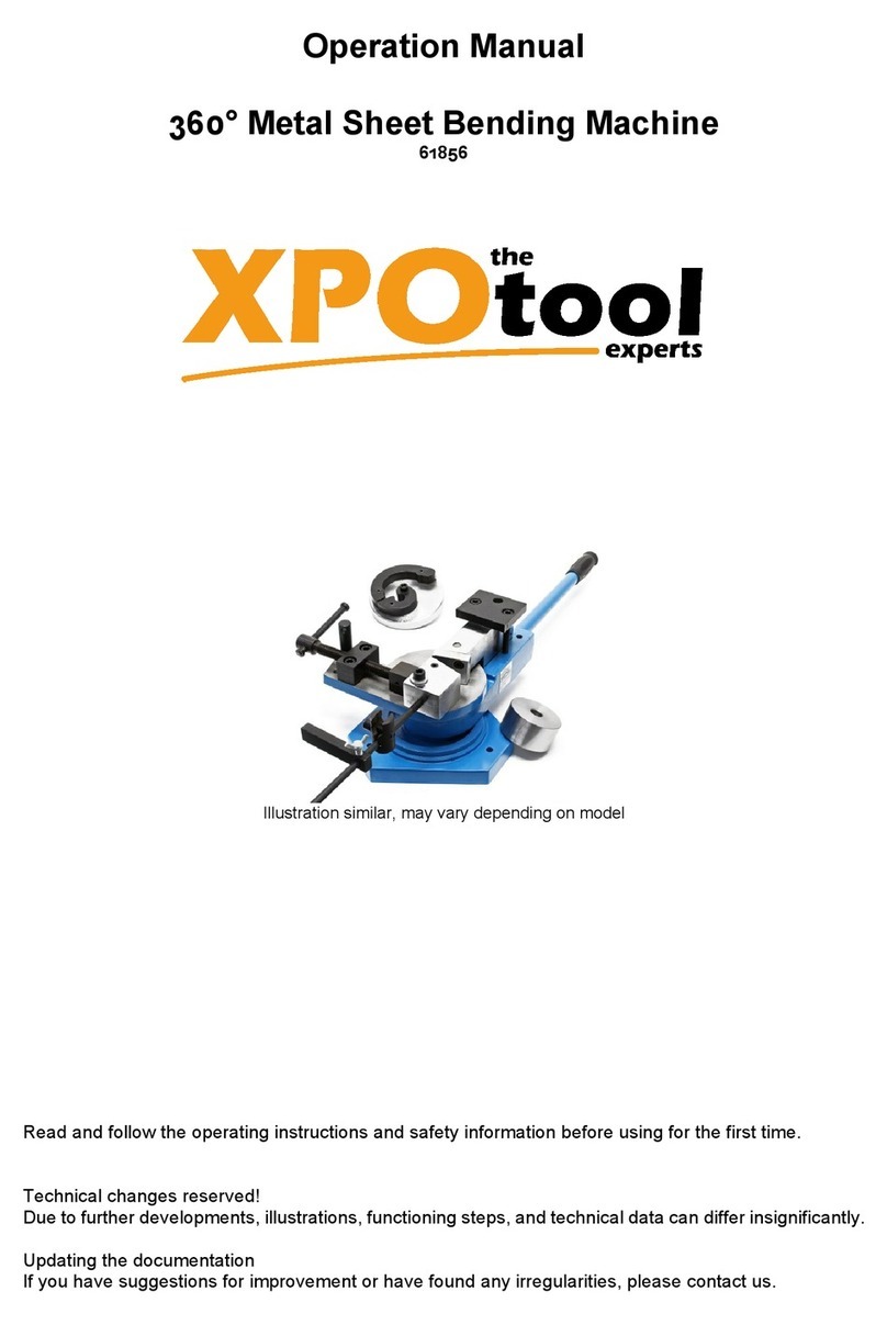 XPOtool 61856 Operation manual