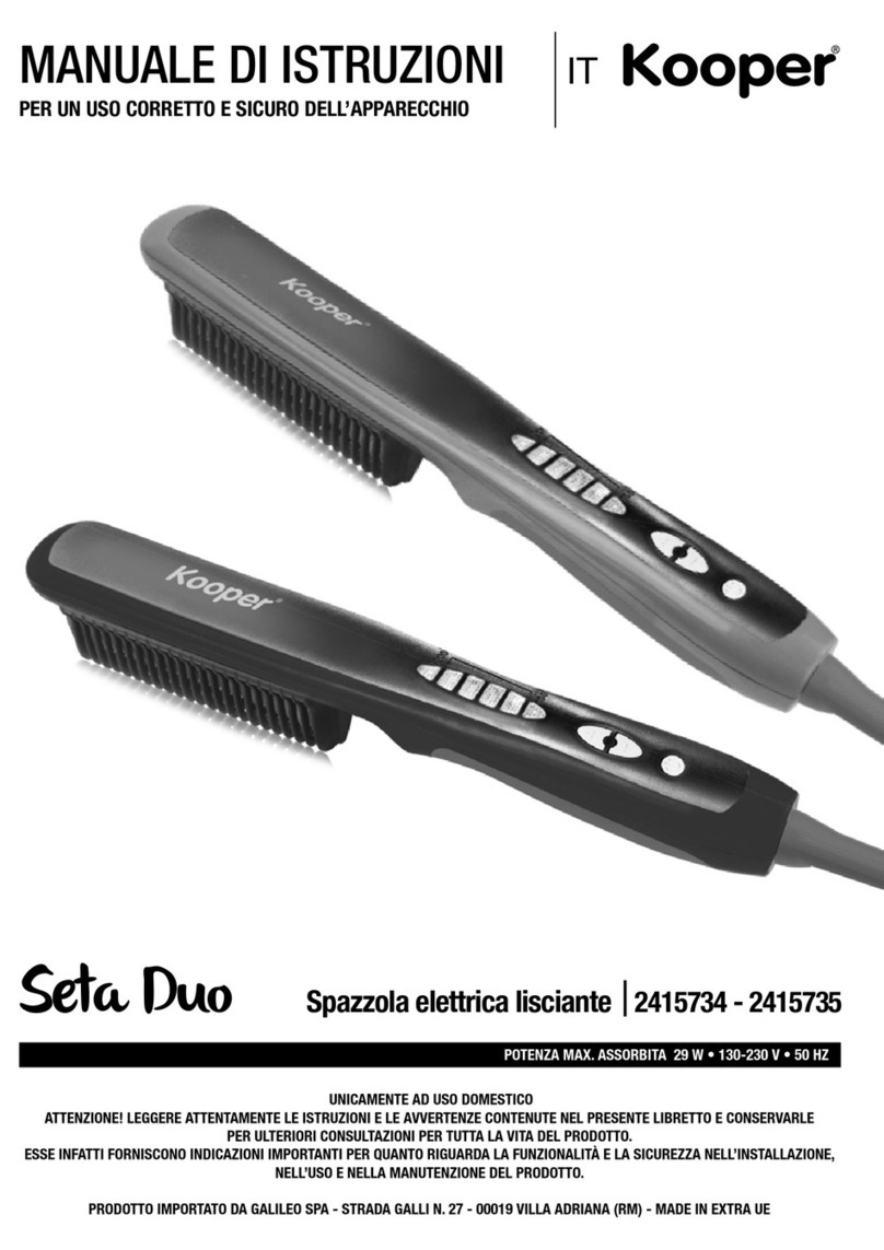 Kooper Seta Duo 2406739 User instructions