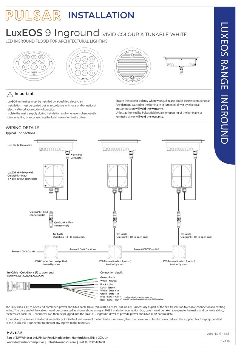 Pulsar LuxEOS 9 Installation