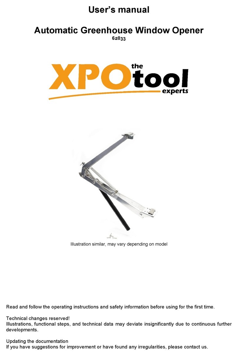 XPOtool 62833 User manual