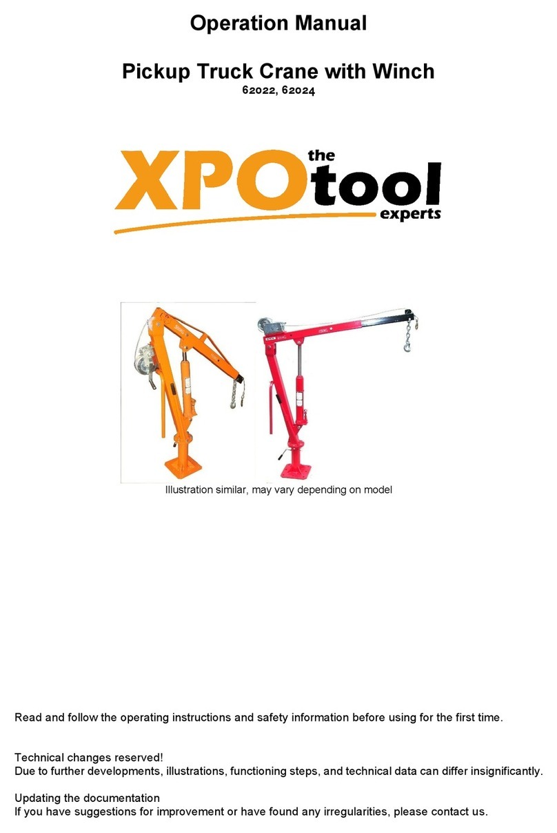 XPOtool 62022 Operation manual