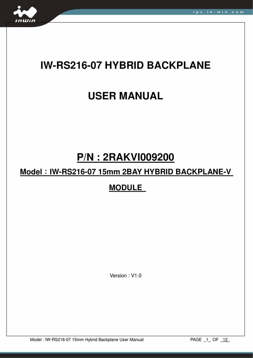 InWin IW-RS216-07 User manual