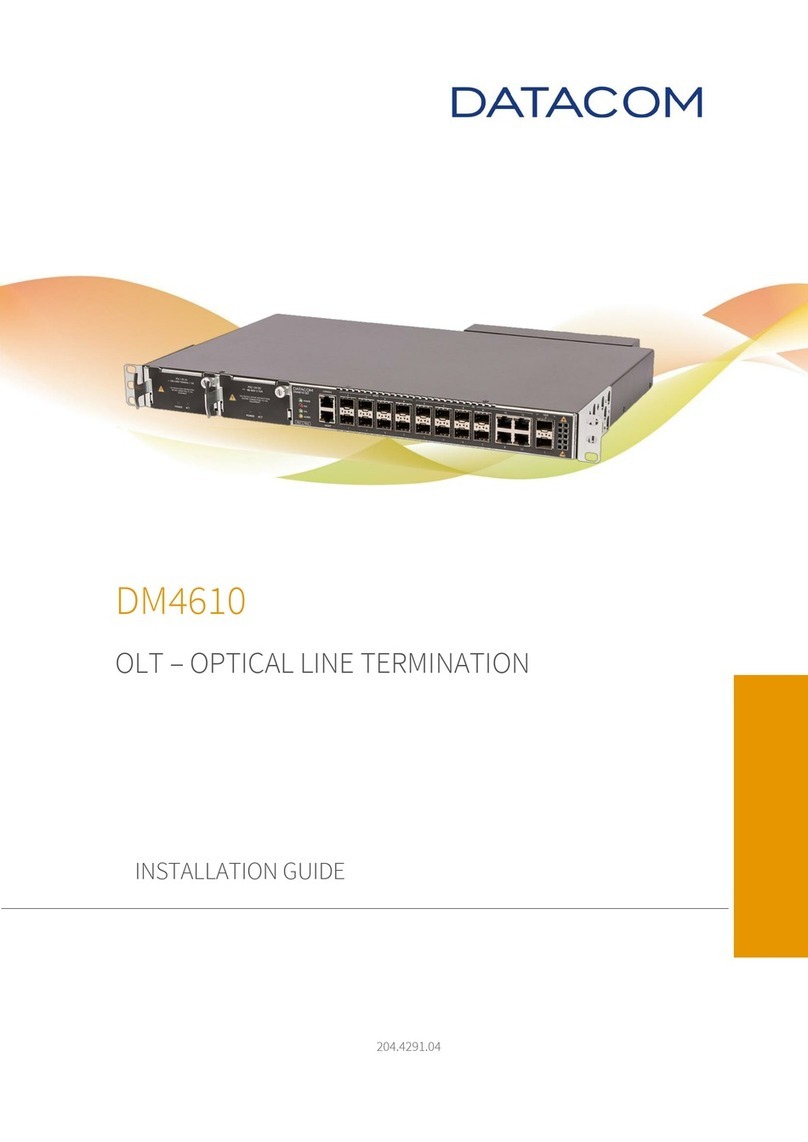 Datacom DM4610 installation guide