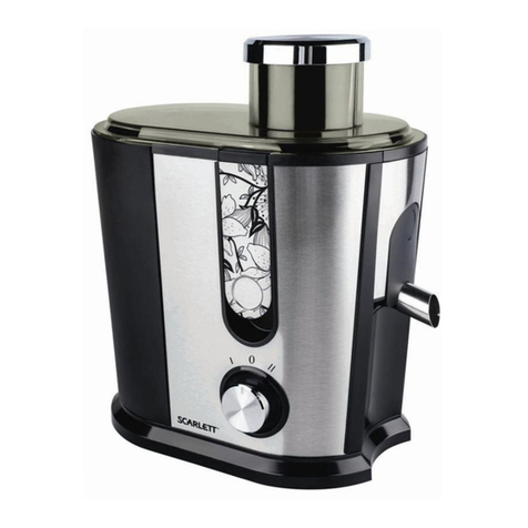Scarlett SC-JE50S09 User manual