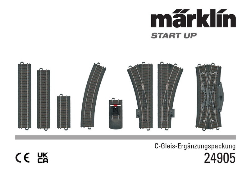 marklin C Track extension set C5 Installation manual