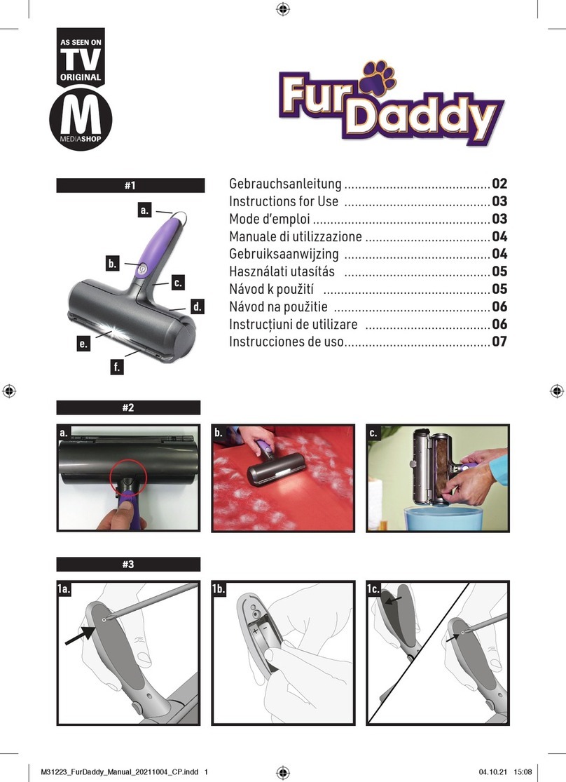 MediaShop Fur Daddy User manual