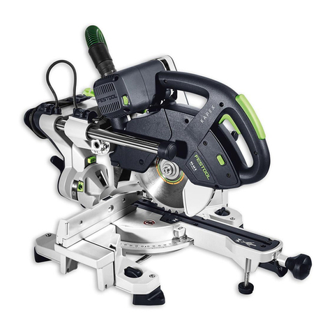 Festool KS 60 E User manual
