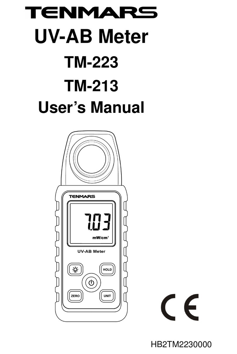 Tenmars TM-223 user manual