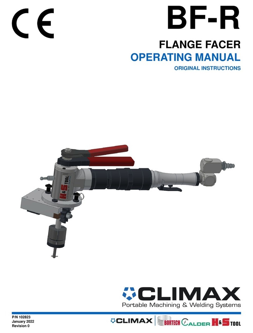 Climax BF-R operating manual