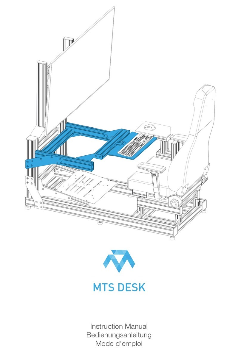 Monstertech MTS DESK instruction manual