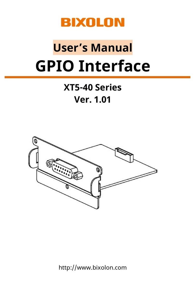 BIXOLON XT5-40 Series user manual