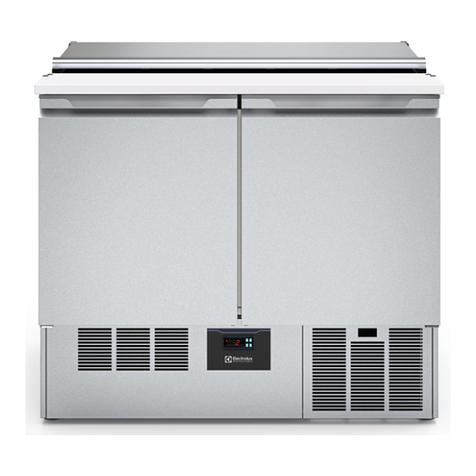 Electrolux Saladette 950 Installation and operating manual Electrolux Saladette 950 Installation and operating manual