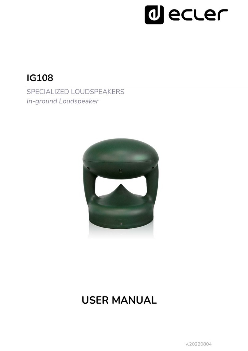 Ecler IG108 user manual
