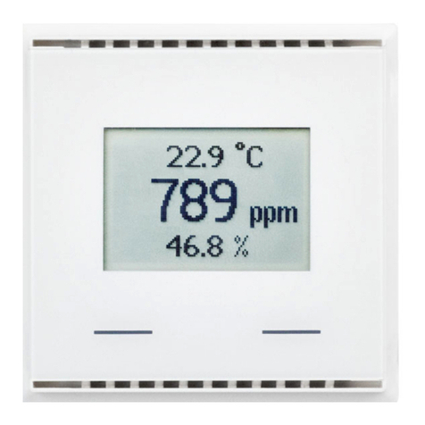 elsner elektronik KNX VOC/TH-UP Touch CH Technical specifications and installation instructions