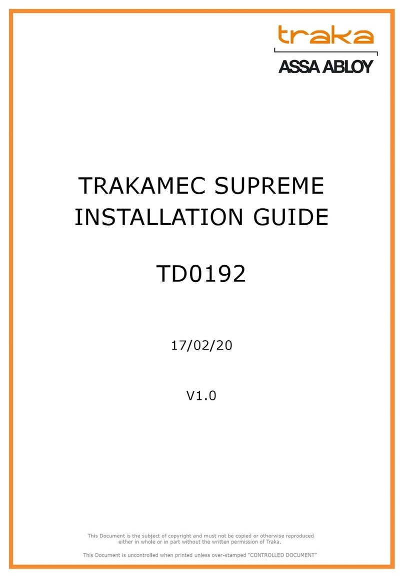 Assa Abloy TD0192 User manual