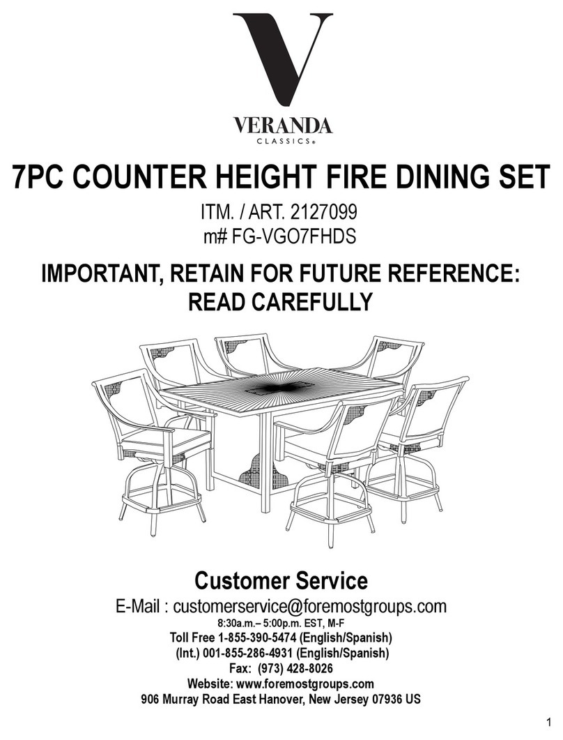 Veranda 2127099 manual